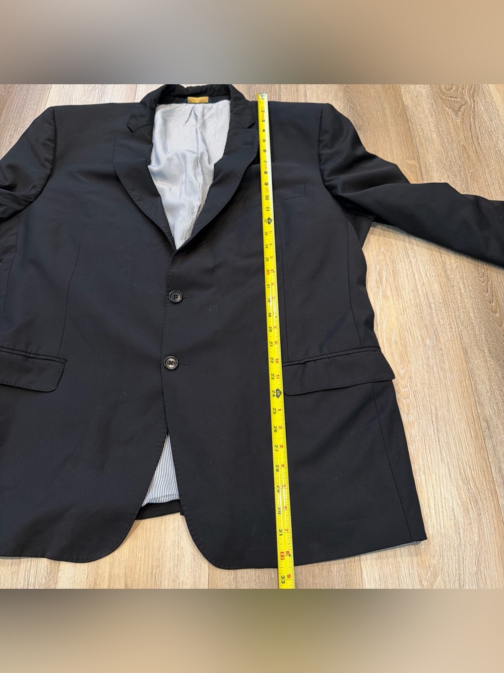 Brooks Brothers Explorer Madison Fit Blazer Wool Black Men’s 48L - Picture 7 of 7